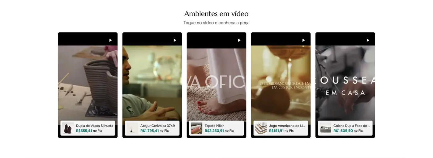 Ambientes em vídeo